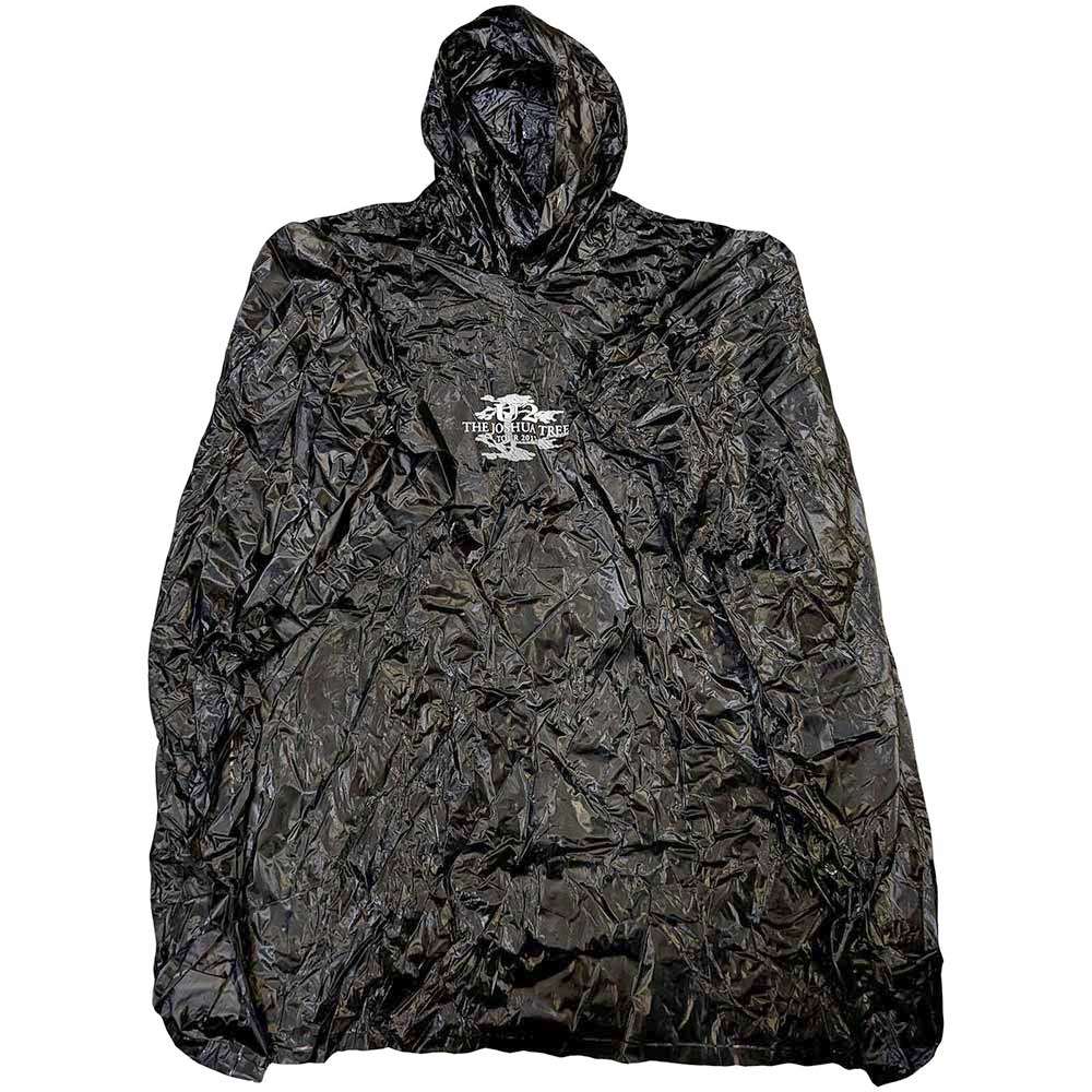 U2 - Joshua Tree Tour Regenponcho - Schwarz